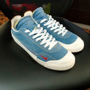 Nike Drop Type LX Premium Denim Sneakers Shoes Men's 12.5